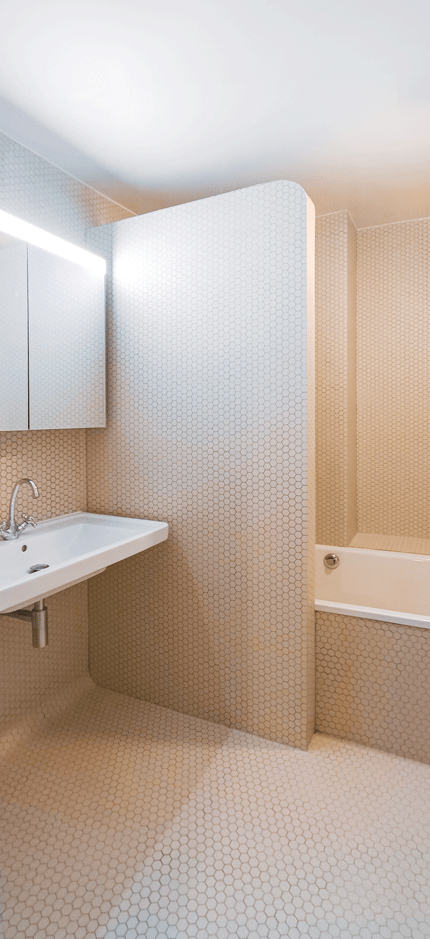 feel home renovation entreprise appartement paris 8 salle de bain abeille